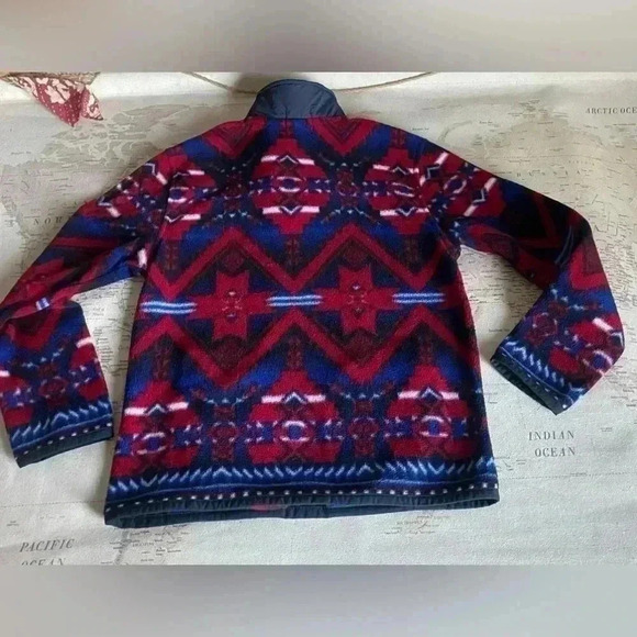 POLO Ralph Lauren Southwestern Fleece Pullover M -10/12 - Picture 5 of 6